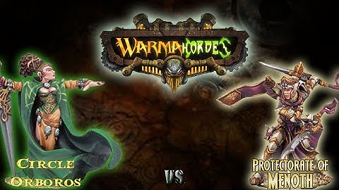 Mk2 Warmachine & Hordes - Circle Orboros (P-Morvahna) vs. Menoth (Thyra) - 50pt Battle Report