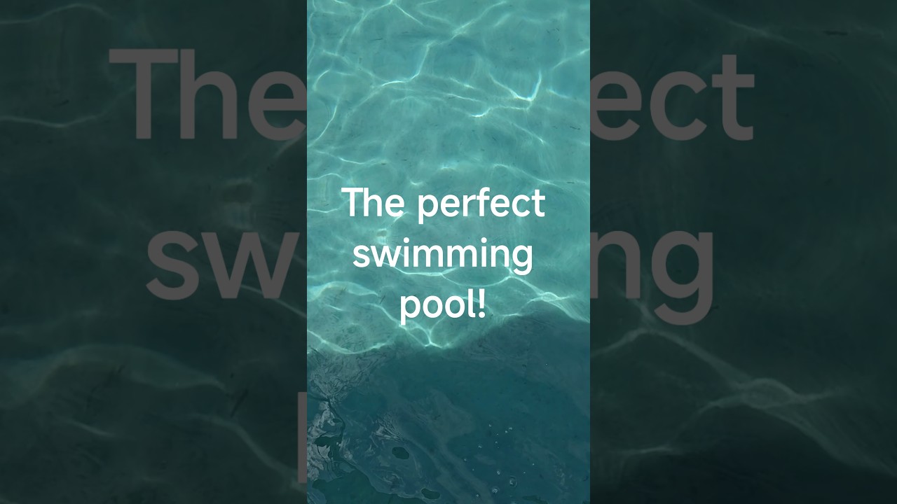 The perfect low maintenance pool!