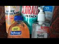 Dollar Tree Haul Part 1 - Cloralen Bleach, Sanitizer, Disinfectant Spray, Rubbing Alcohol
