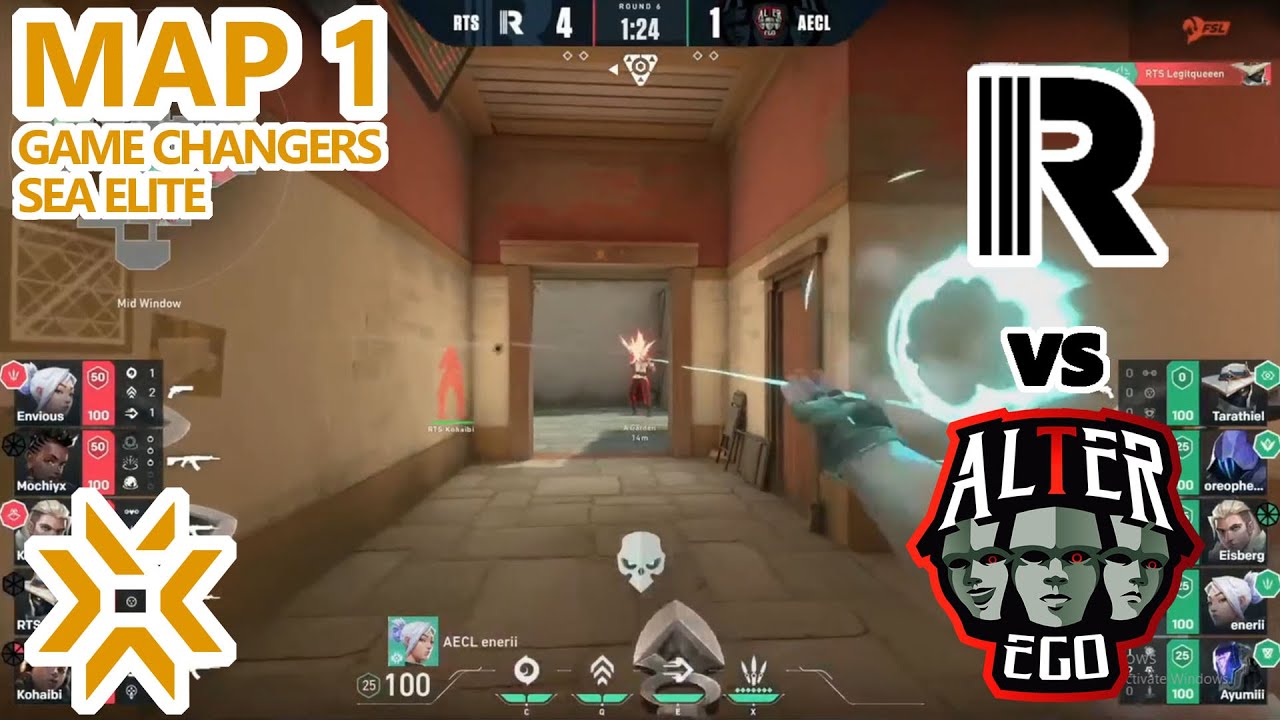 Alter Ego Celestè VS Renatus White Map 1 - Highlights VODS - VCT 2021: FSL SEA ELITE | Valorant
