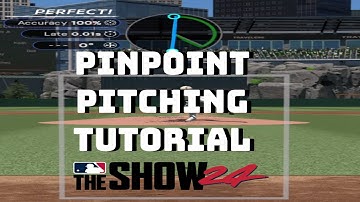 Pinpoint Pitching Tutorial  MLB The Show 24 #mlbtheshow24 #mlbtheshow #pinpointpitching