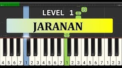 not piano jaranan - tutorial level 1 - lagu daerah nusantara - tradisional -  jawa tengah  - Durasi: 1:41. 