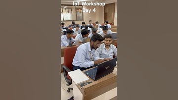 IoT Workshop Day4 #dypatil #dypatiluniversity #esp32 #workshop #iot