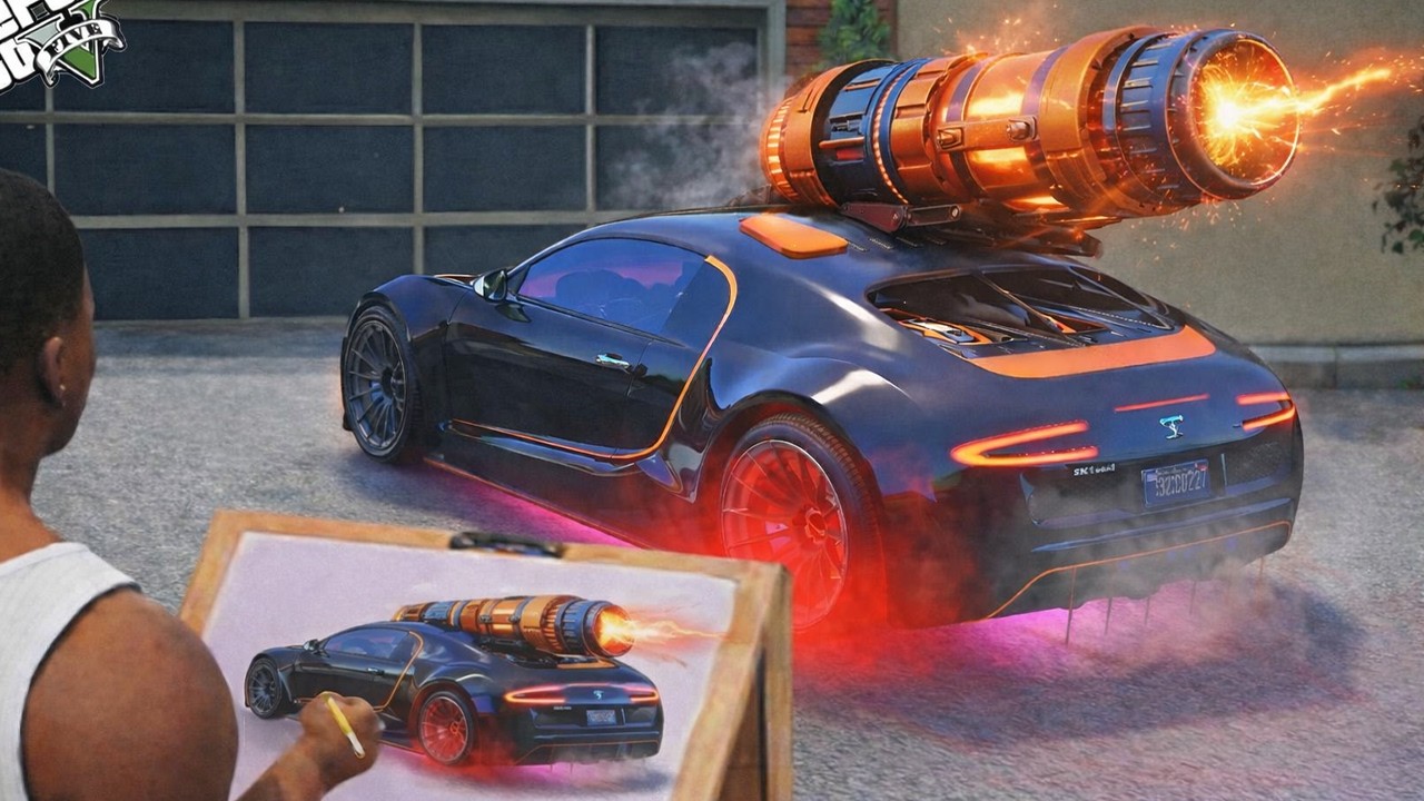 GTA 5 - Best Story Mode Super Car Customization and Modification | Adder