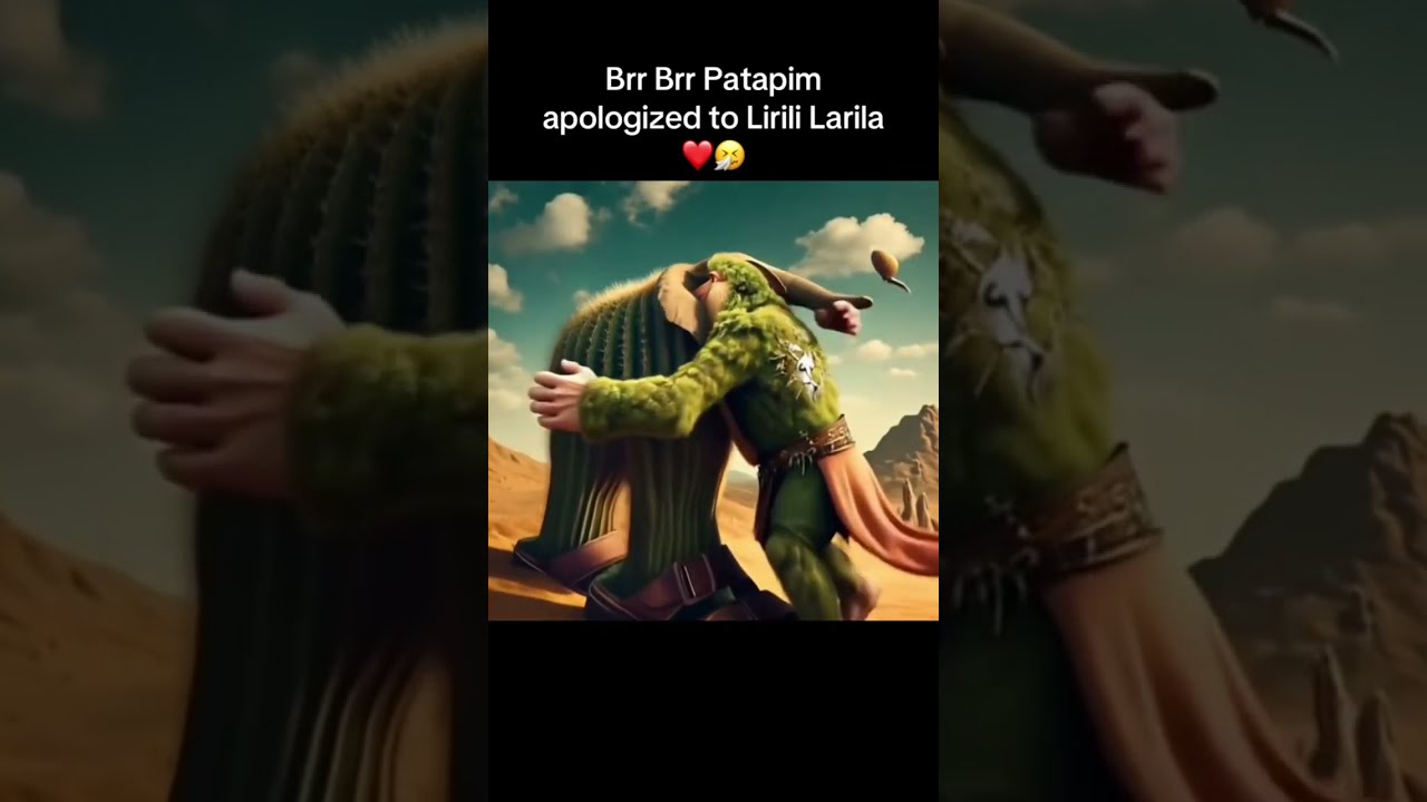 Brr Patapim Apologizes To Lirili Larila Brainrot Tralalerotralala Wholesome Shorts Italy