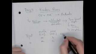 Theory and analysis for the kinetics of fading dye experiment in ap
chemistry ... with system flooded one reactant.