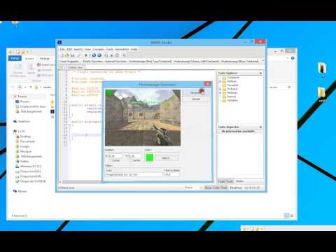 მინი პლაგინის გაკეთება AMX STUDIO ს მეშვეობით. [CsDeLuX.Ge]