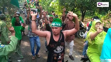 kampanye calon kuwu H Tarjo nomor 2 paling Rameh