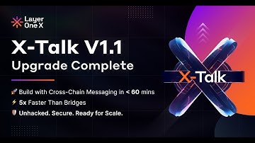 X-Talk by Layer One X  Explained | The Future of Cross-Chain Execution
