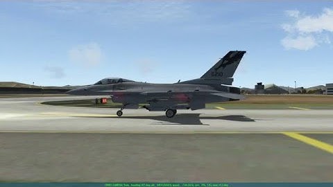 Falcon BMS4.33 take off steep climb