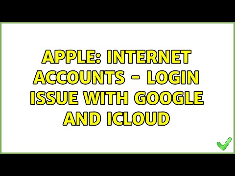 Apple: Internet Accounts - Login Issue with Google and iCloud (3 Solutions!!)