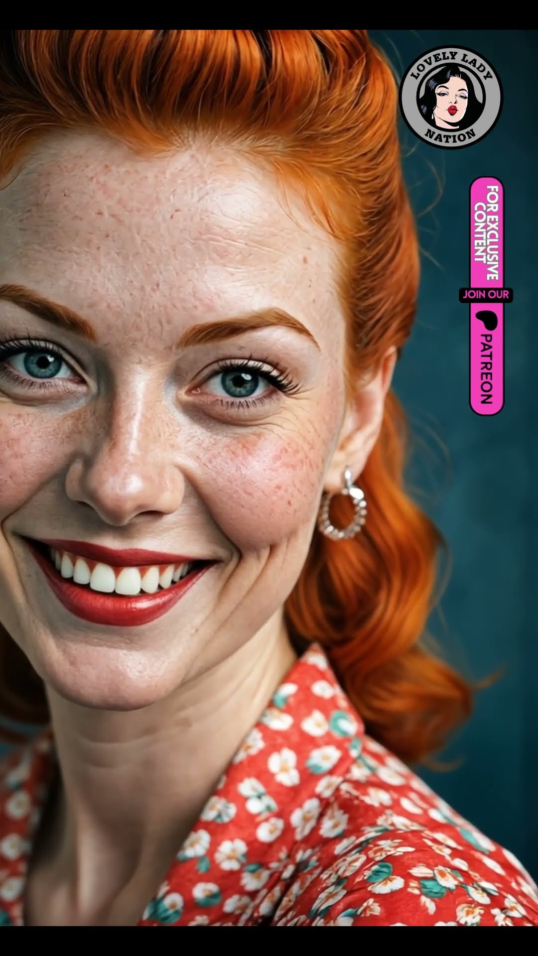 pretty rockabilly portrait - ginger hair edition vol.1 VIDEO SLIDESHOW