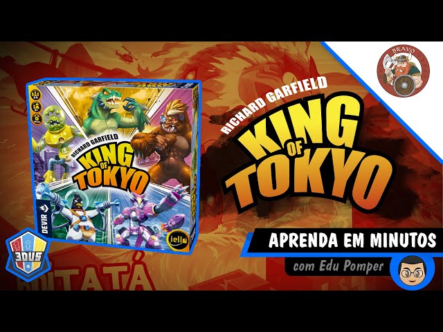 King of Tokyo: Um Jogo de Tabuleiro Emocionante de Combate de