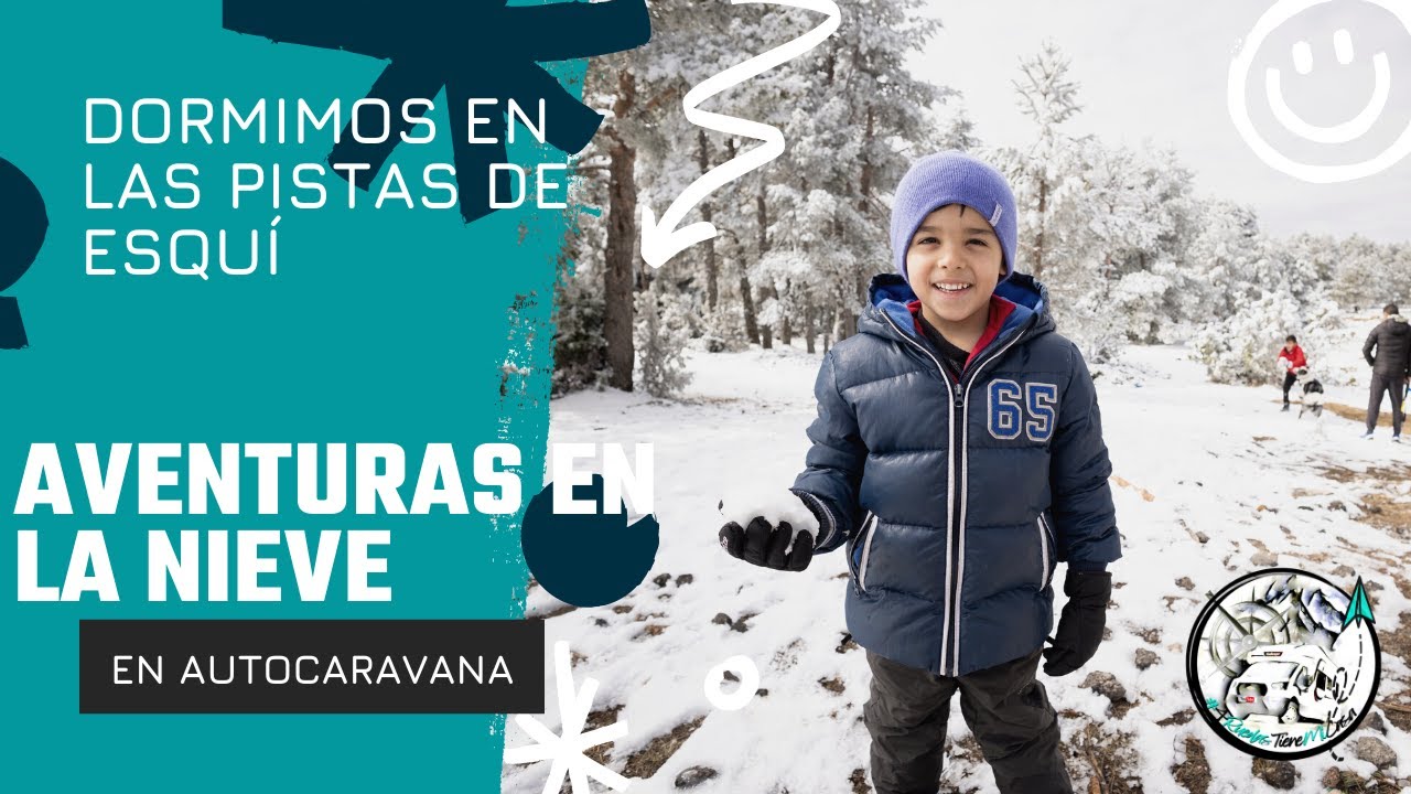 PISTAS de SKY VALDELINARES en AUTOCARAVANA !!  ⛷❄️ TERUEL 🚐 ☃️