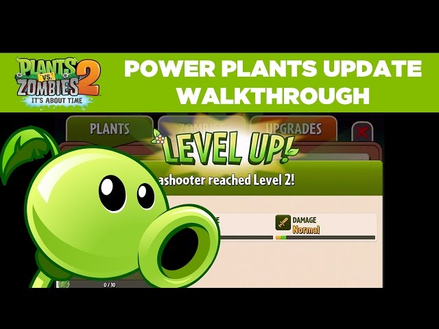 Gameplay video of Plants vs. Zombies 2