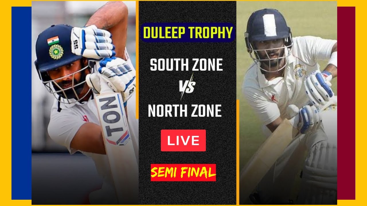 duleep trophy semi final live streaming