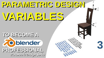 Blender Geometry Nodes Parametric Design - Variables