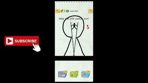 Draw 2 Save Stickman Puzzle New Update Level 212 Help the stilt walker out