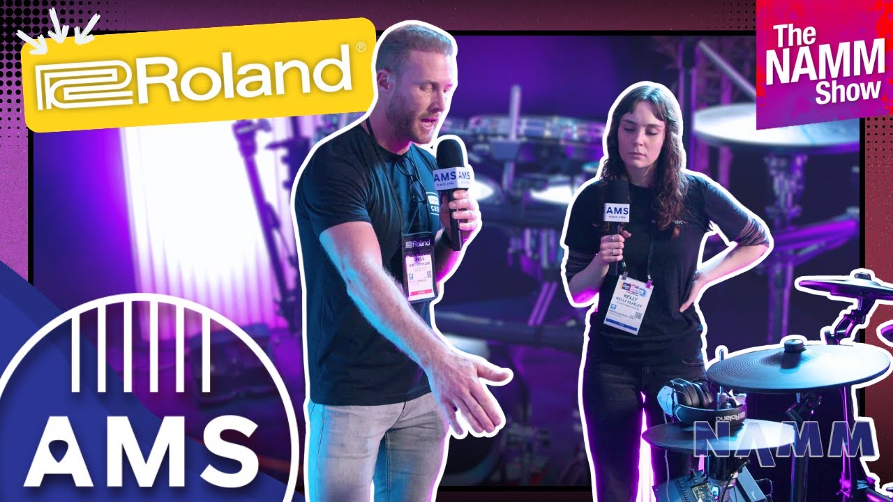 Компания Roland расширяет мир виртуальных барабанов с помощью своих серий 3 и 5 | NAMM 2026