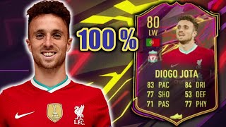 OTW Diogo Jota 100% COMPLETE OBJECTIVES GUIDE -  FIFA 21 Ultimate Team