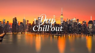 Chillout Rooftop House Mix 🌙 Chill Out Dreamy Cityscape at Sunset 🎸 Background Music for Relaxation