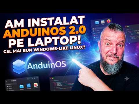 ADIO WINDOWS? AM INSTALAT ANDUIN OS PE LAPTOP