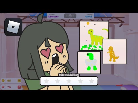 SIMPING KIDS DRAWING? | ROBLOX | SPEED DRAW