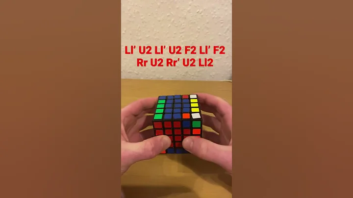 SHORTCUT this 5x5 edge parity!