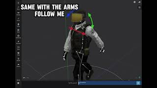 The simplest way to make a walk cycle animation in Prisma 3d (Tutorial)