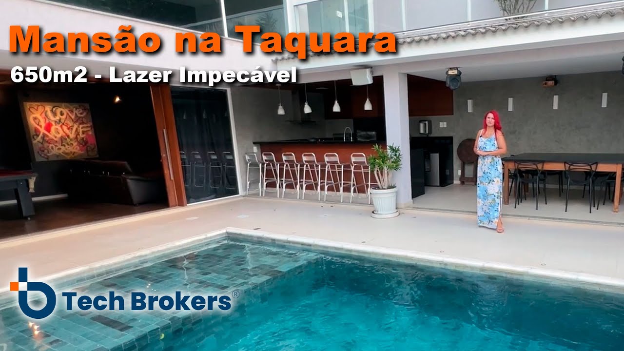 Linda Casa na Taquara - 650m2 com Lazer incrível!