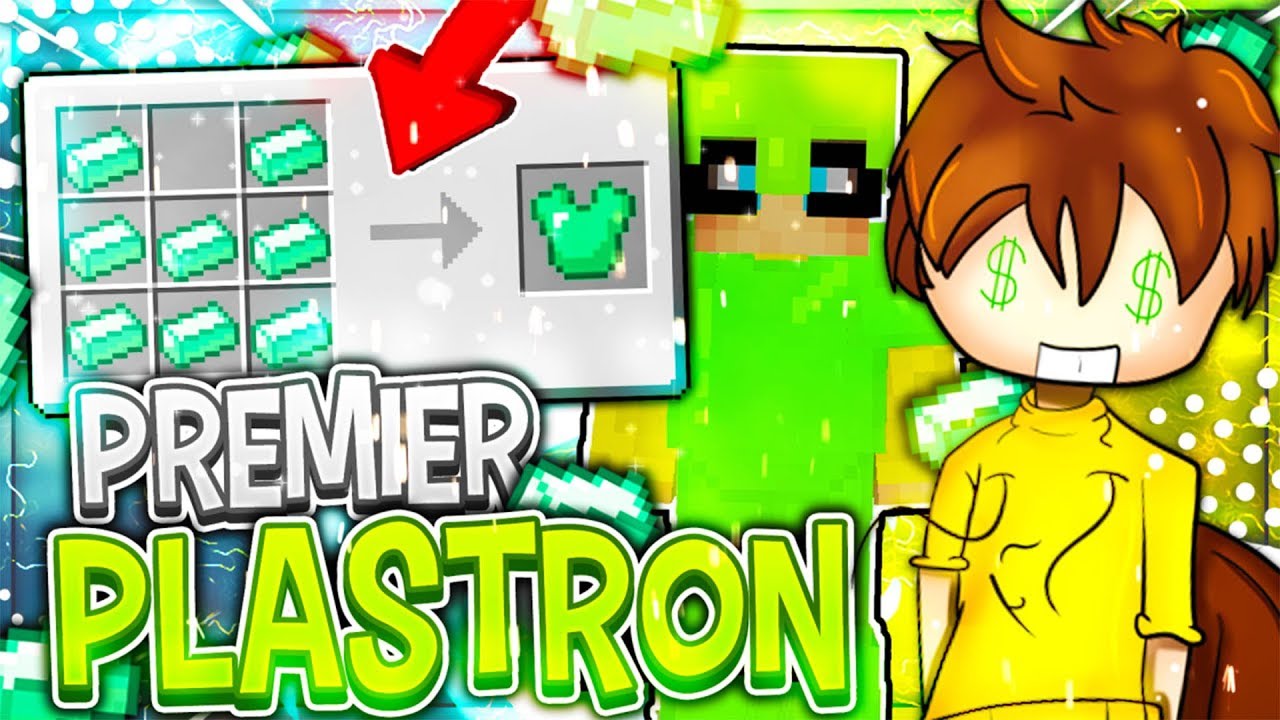 JE CRAFT LE PREMIER PLASTRON EN PALADIUM VERT SUR PALADIUM !