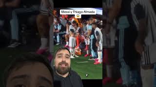 Messi y Thiago Almada… Dentro y fuera de la cancha señores #argentina #futbol #mundial2026 #messi