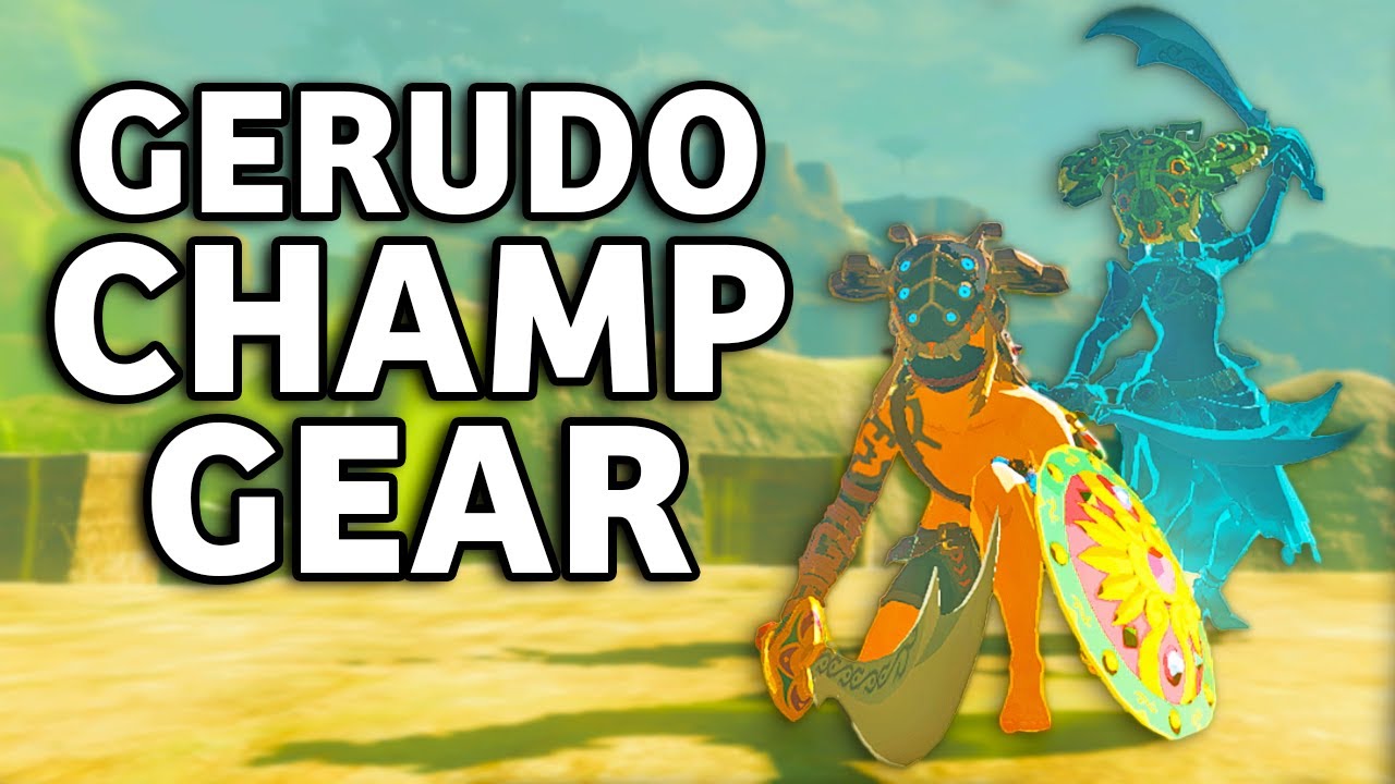 Vah Naboris Helm & Gerudo Champion Weapon Locations TOTK YouTube