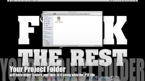 Sending a ProTools Session Folder in an Email