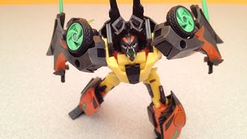 TRANSFORMERS PRIME - DEAD END - ROBOTS IN DISGUISE VIDEO TOY REVIEW