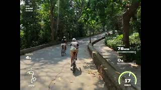 DJI Neo 2 cycling follow edit GPS overlay DJI Mimo app La Mesa Ecopark screenshot 3