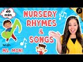 Wheels on the bus old macdonald  more nursery rhymes  kids songs  music for toddlers  ms moni