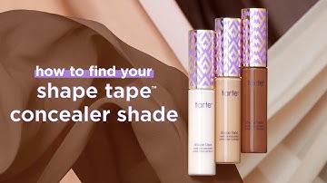 how to find your shape tape™ concealer shade