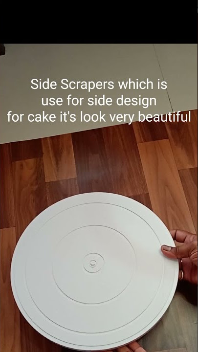 DIY Turntable at home for cake decoration without spinner. Easy Cheap  Rotating Icing Stand Craft 