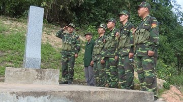 Phát huy vai trò già làng, trưởng bản trong bảo vệ cột mốc, đường biên