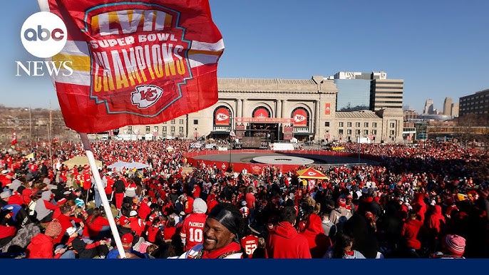 Chiefs Super Bowl Celebration Underway