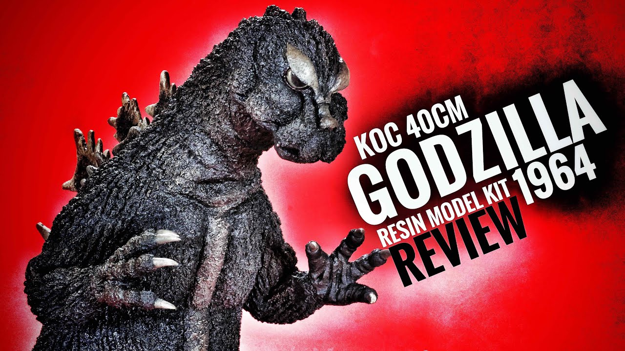 GODZILLA 1964 KOC 40CM RESIN KIT REVIEW