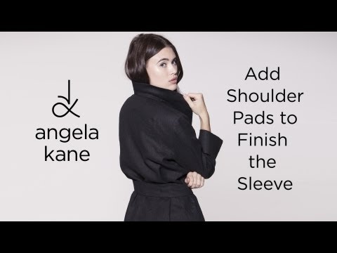 Learn to Sew Custom Removable Shoulder Pads ~ Angela Wolf's Sewing