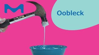 Oobleck At Home Stem Experiment