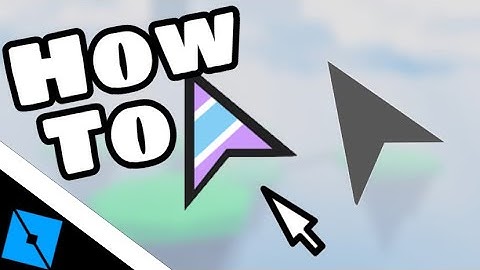 How to change your mouse cursor in Roblox Studio