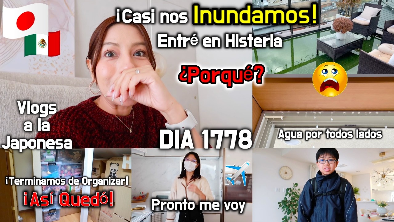 Casi nos INUNDAMOS ¿QUÉ PASÓ? 😱 +  Quedó todo Organizado 🤩 JAPÓN - Ruthi San ♡ 20-02-26