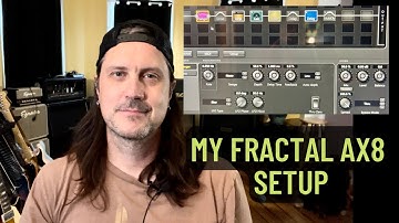 Home Studio/Fractal AX8 Setup - Van Halen Tone For "My Hear About It Later Lesson Video"