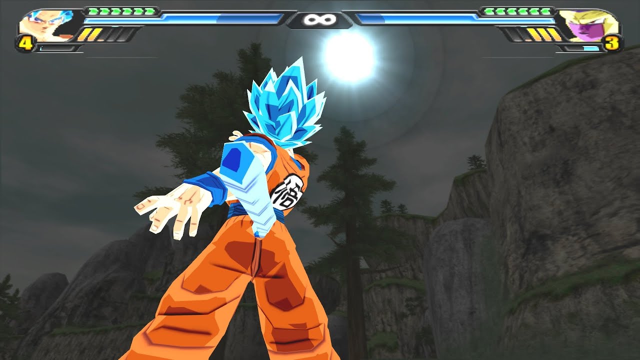 Goku SSJGSSJ Oozaru VS Golden Freeza (Dragon Ball Z