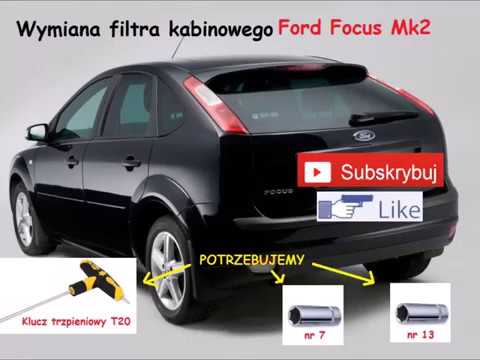 Ford fiesta wymiana filtra kabinowego Ford fiesta wymiana filtra kabinowego