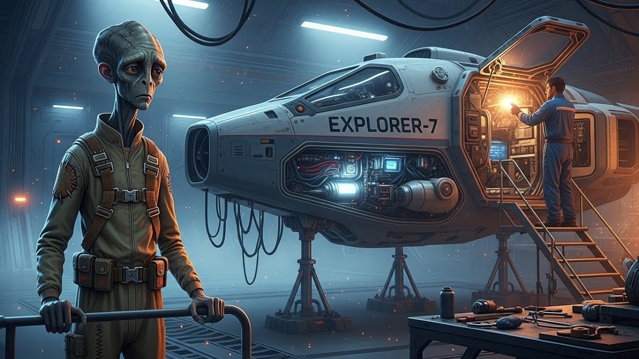 The Alien Engineer Stared at the Human Ship — “This Took My Father Away ...
